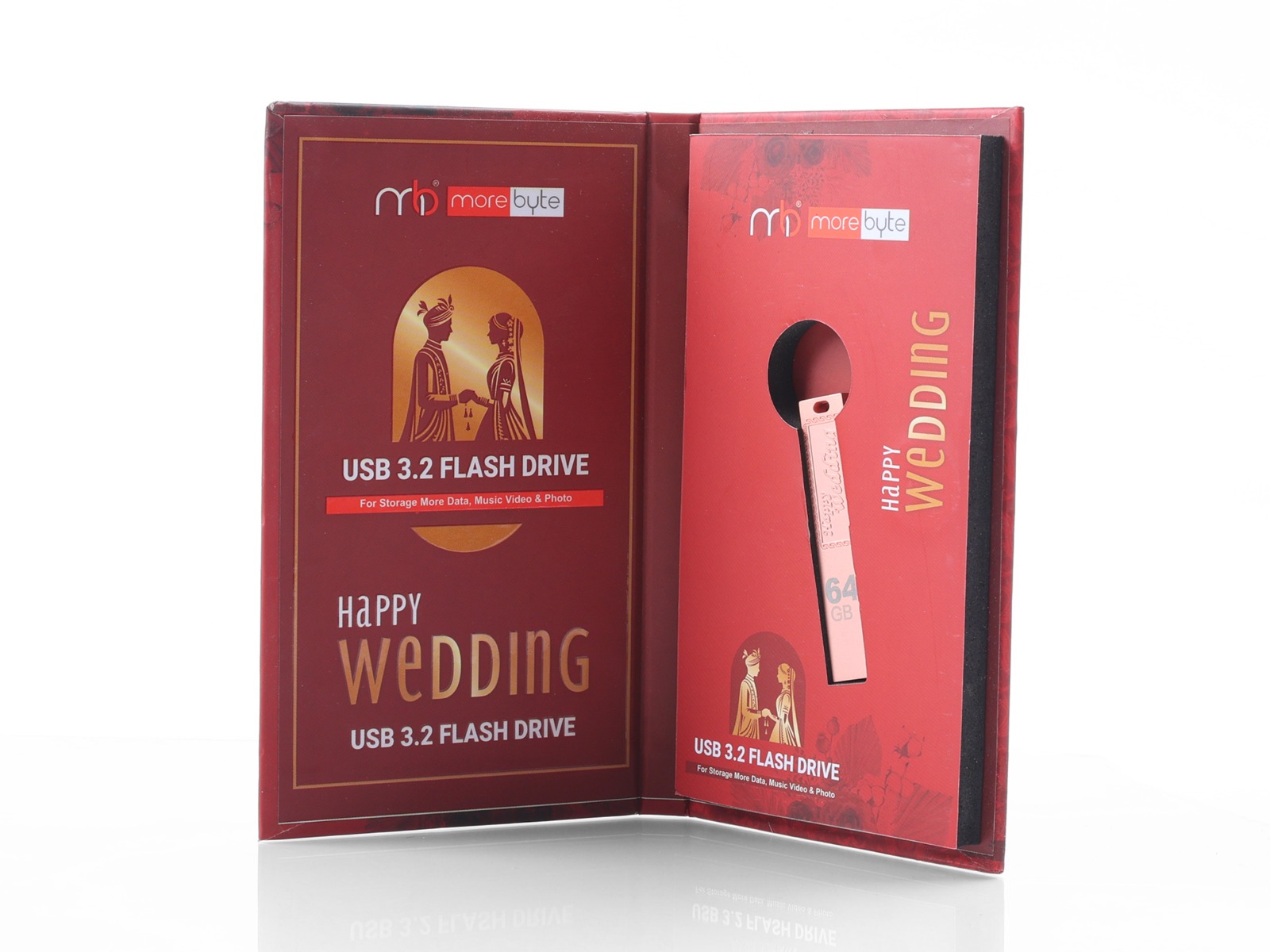 Happy Wedding Pendrive by morebyte
