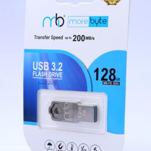 Morebyte Mini Metallic USB 3.2 Flash Drive